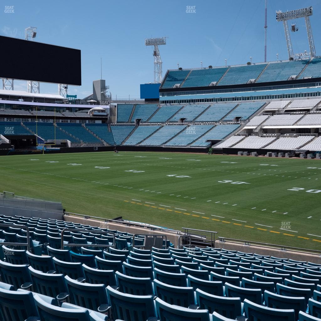 EverBank Stadium - Section 132 Seat View
