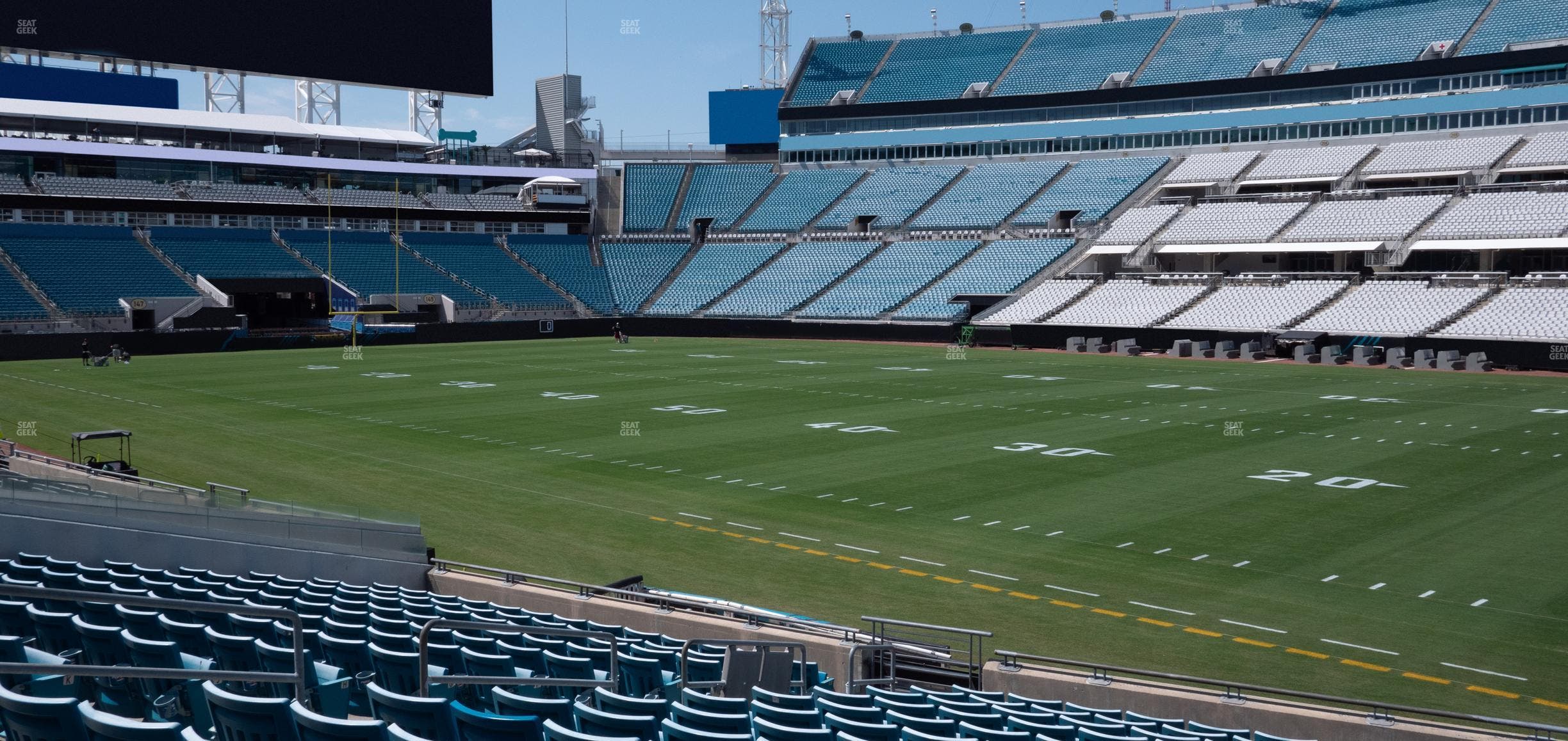EverBank Stadium - Section 132 Seat View