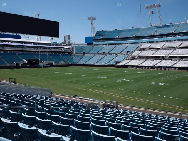 EverBank Stadium - Section 132 Seat View