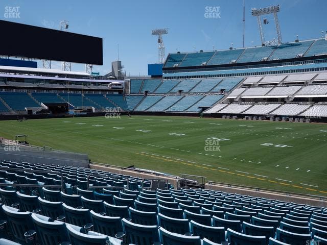 EverBank Stadium - Section 132 Seat View