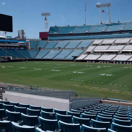EverBank Stadium - Section 133 Seat View