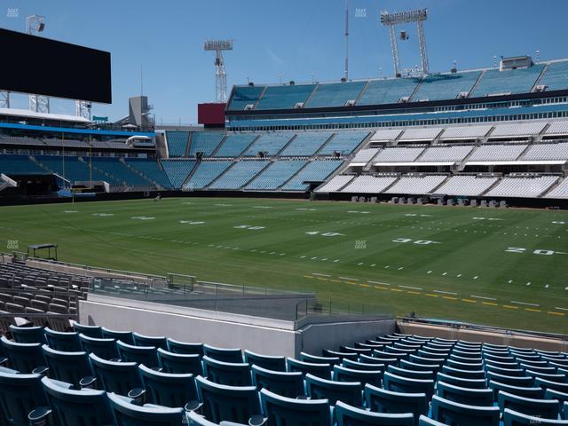 EverBank Stadium - Section 133 Seat View