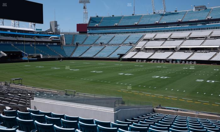 EverBank Stadium - Section 133 Seat View