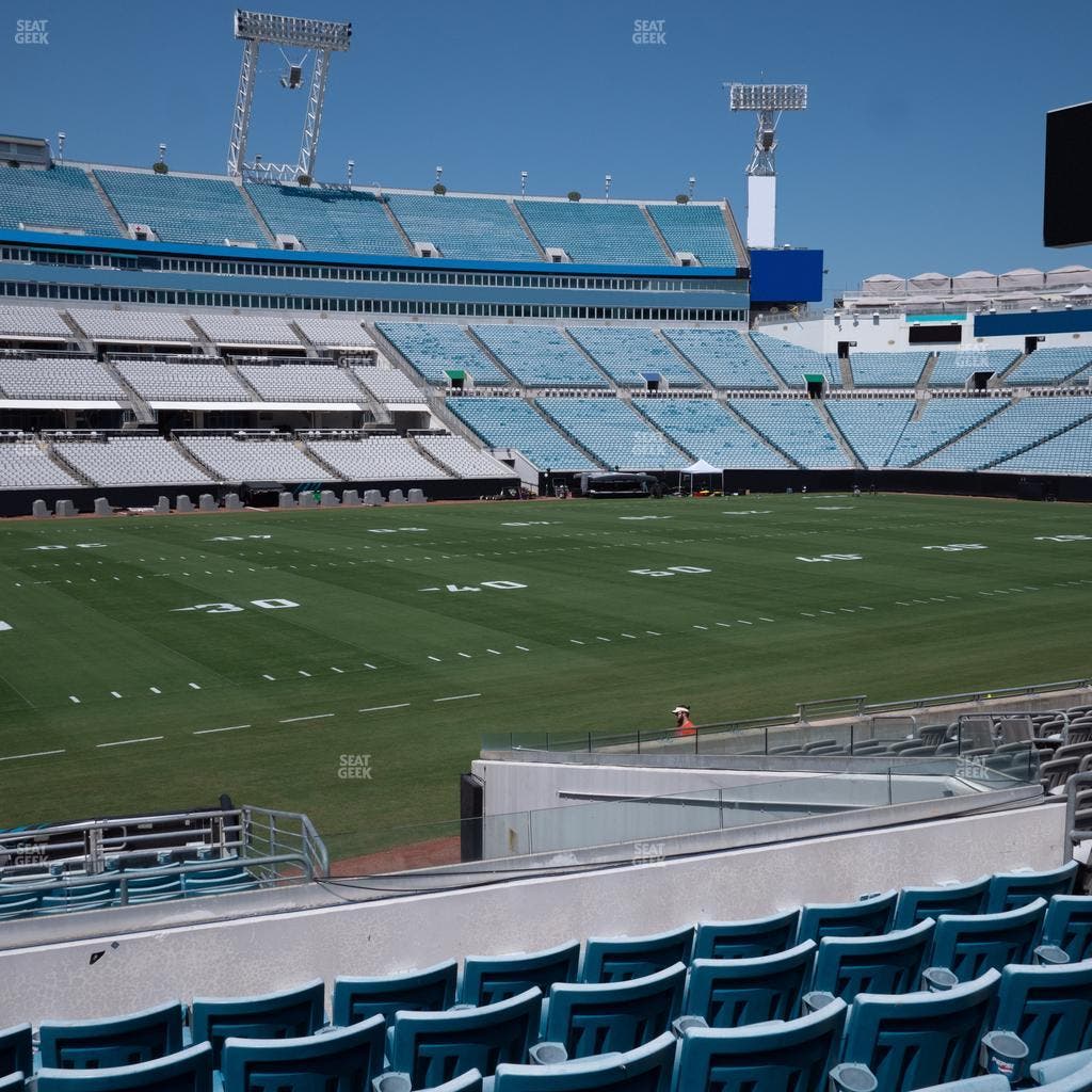 EverBank Stadium - Section 140 Seat View