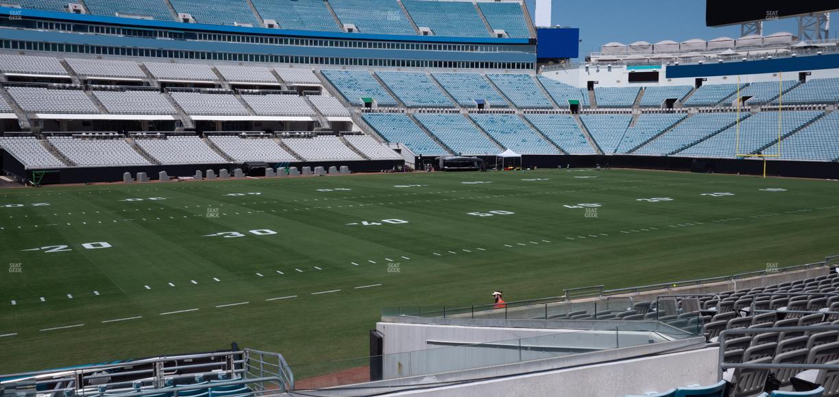 EverBank Stadium - Section 140 Seat View