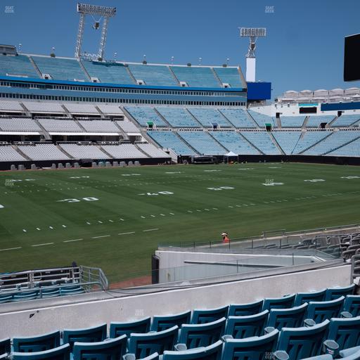 EverBank Stadium - Section 140 Seat View