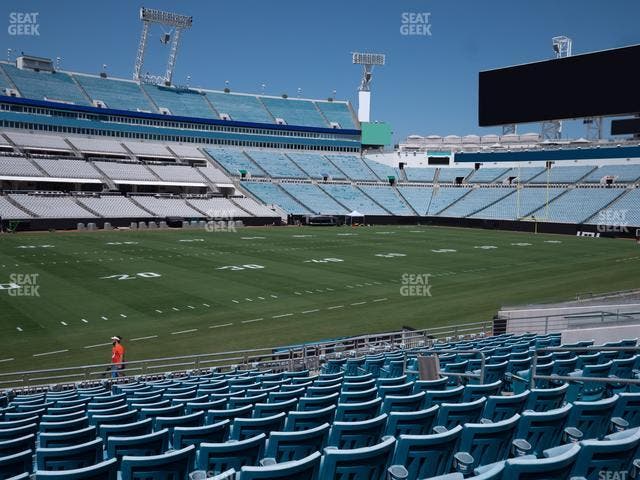 EverBank Stadium - Section 141 Seat View