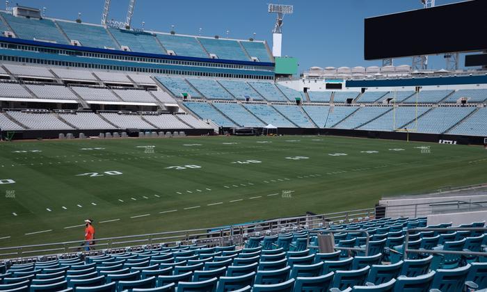EverBank Stadium - Section 141 Seat View