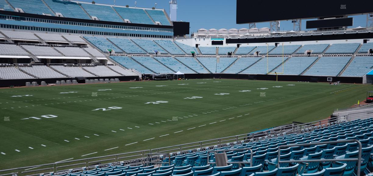 EverBank Stadium - Section 142 Seat View