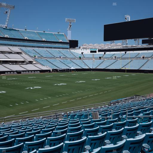 EverBank Stadium - Section 142 Seat View