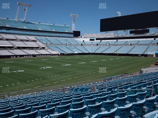 EverBank Stadium - Section 142 Seat View