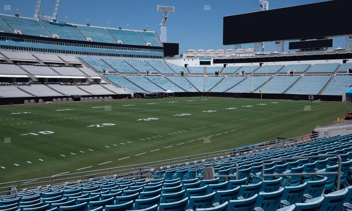 EverBank Stadium - Section 142 Seat View