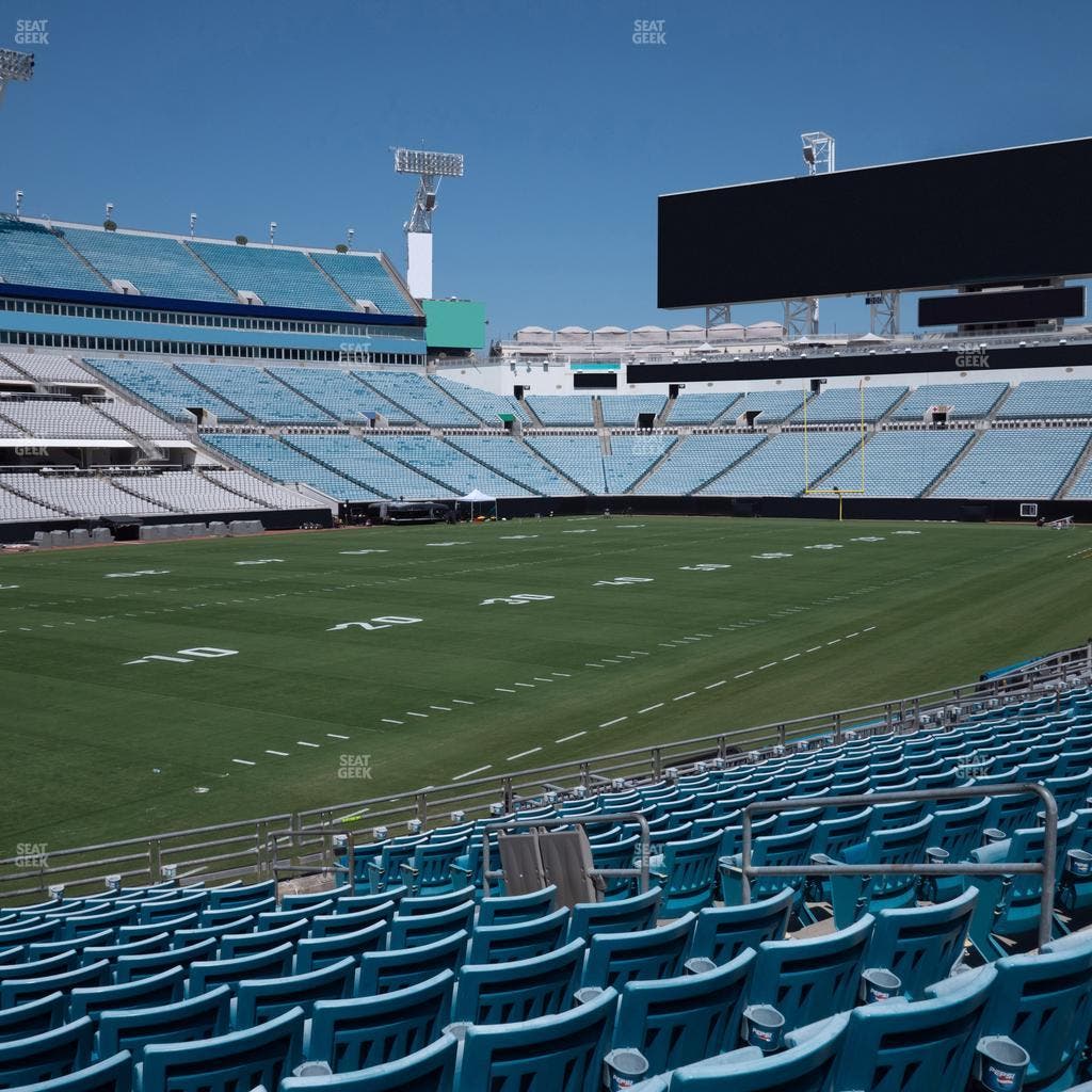 EverBank Stadium - Section 143 Seat View