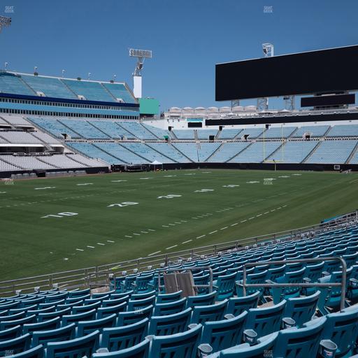 EverBank Stadium - Section 143 Seat View