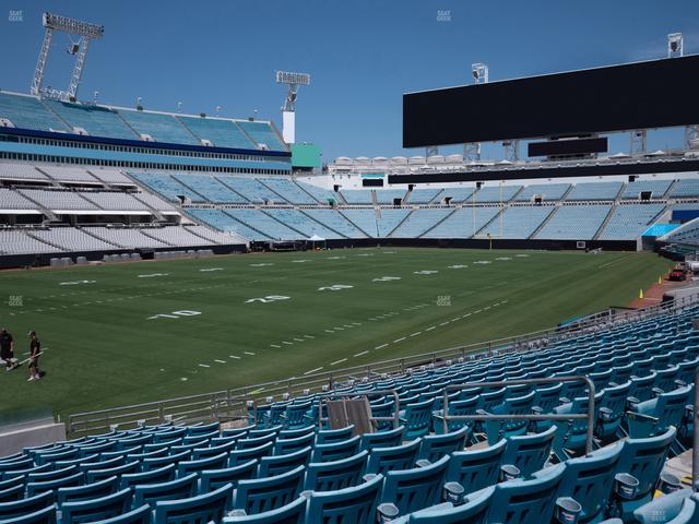 EverBank Stadium - Section 143 Seat View