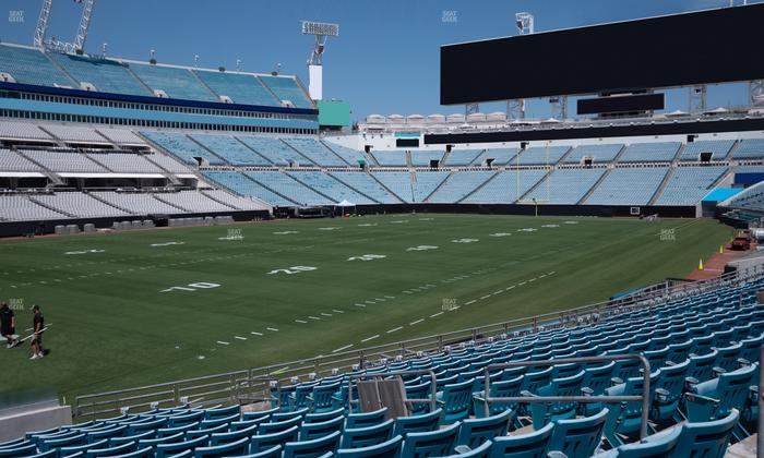EverBank Stadium - Section 143 Seat View