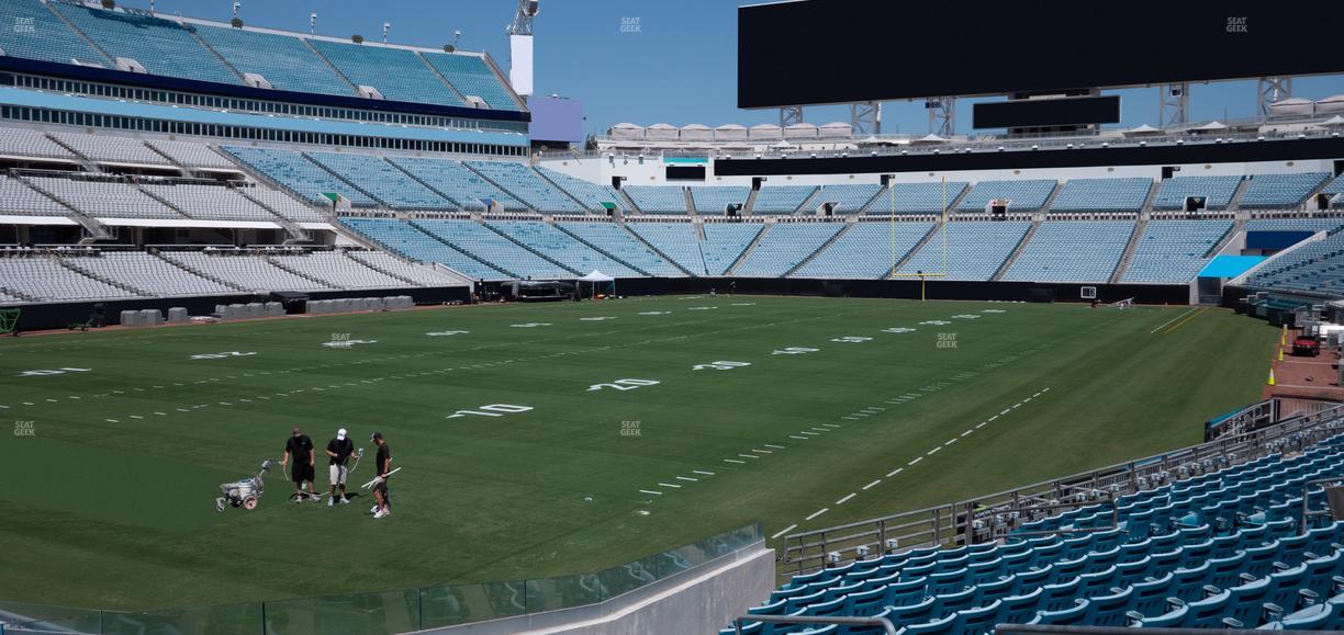 EverBank Stadium - Section 144 Seat View