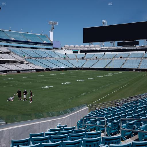 EverBank Stadium - Section 144 Seat View
