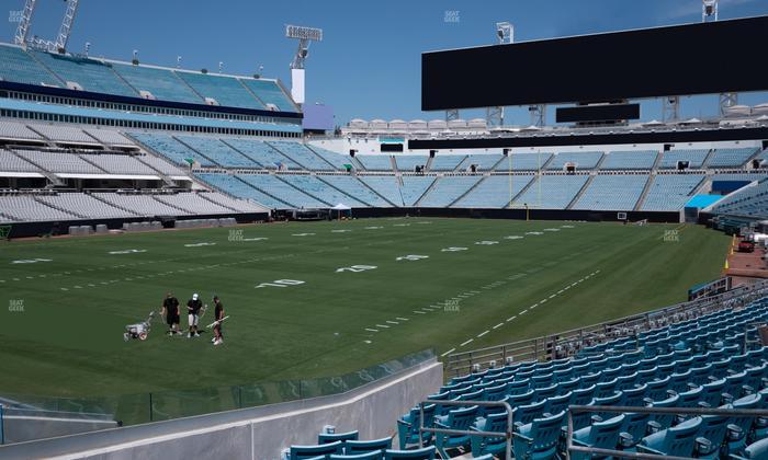 EverBank Stadium - Section 144 Seat View