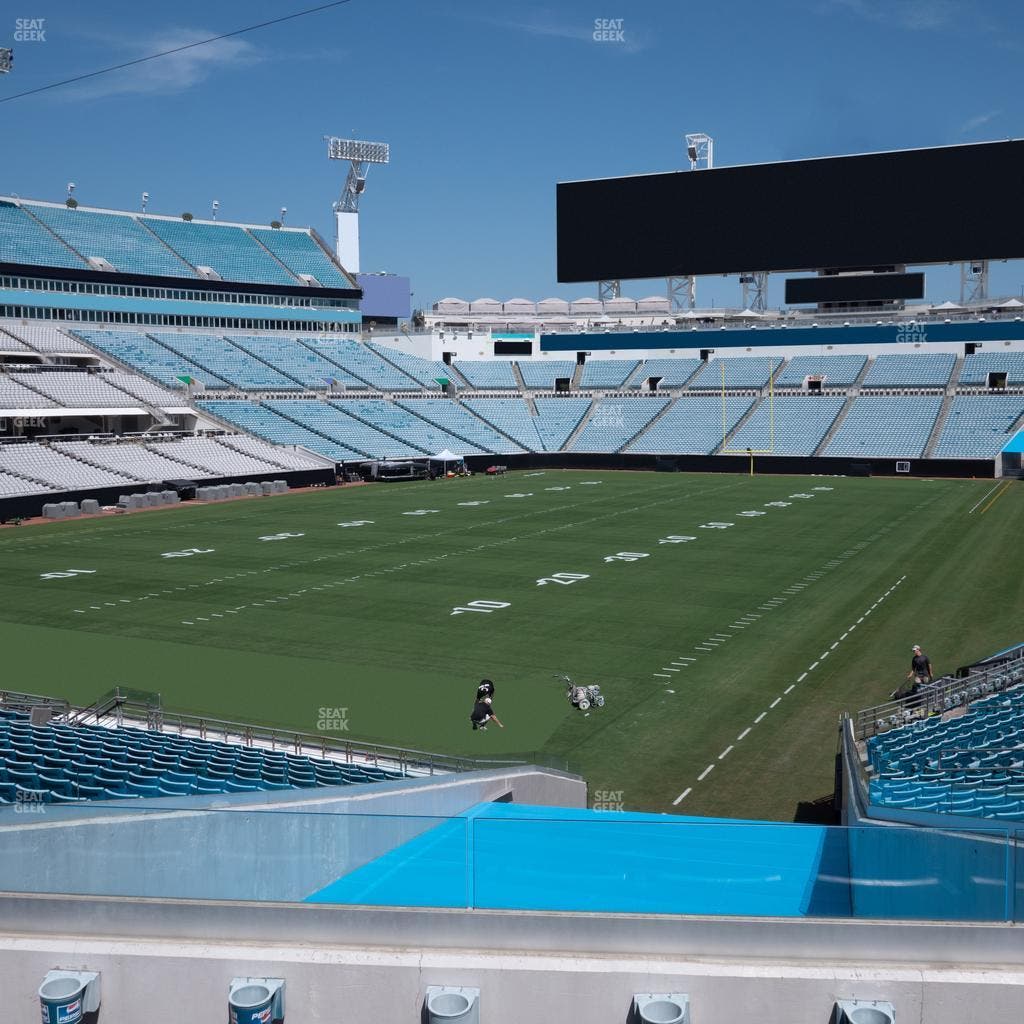 EverBank Stadium - Section 145 Seat View