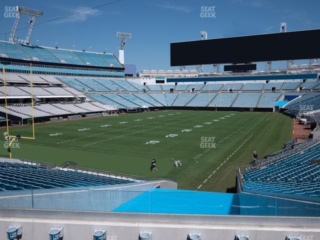 EverBank Stadium - Section 145 Seat View