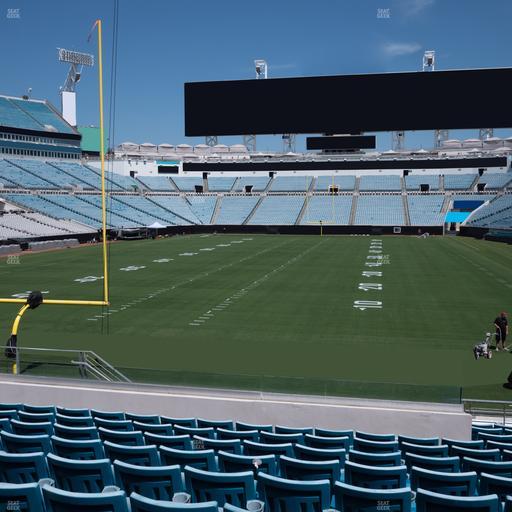 EverBank Stadium - Section 147 A Seat View