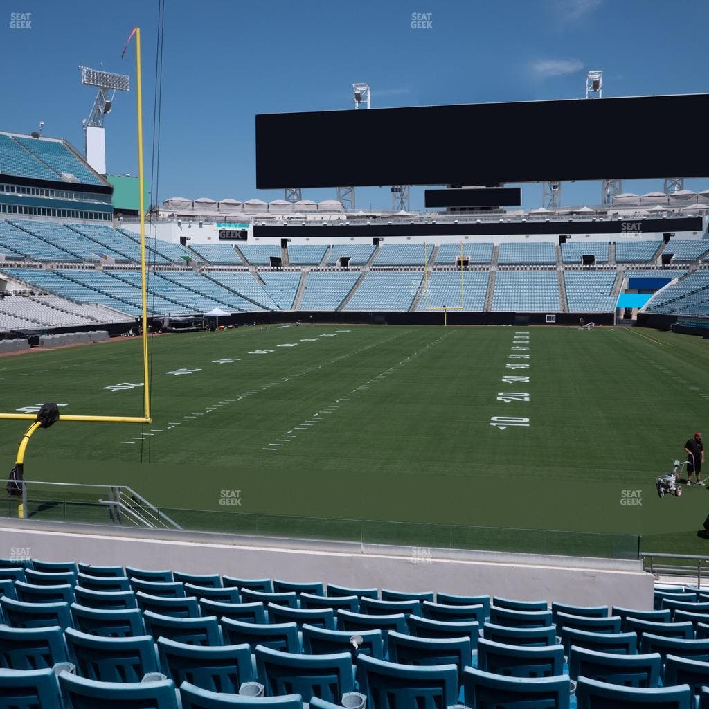 EverBank Stadium - Section 147 B Seat View