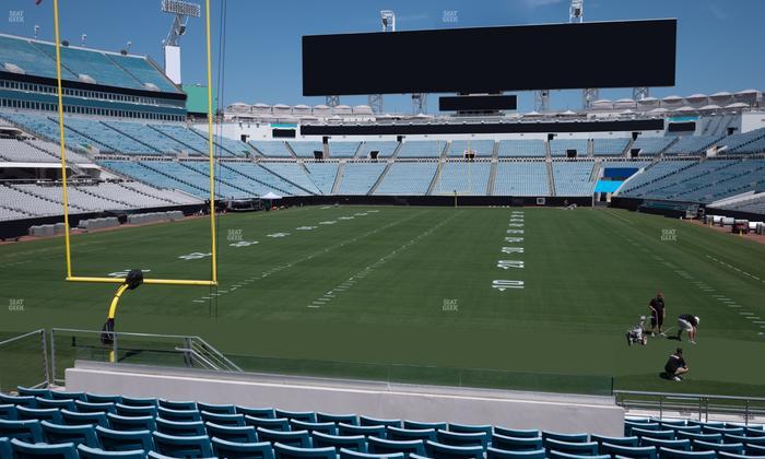EverBank Stadium - Section 147 B Seat View