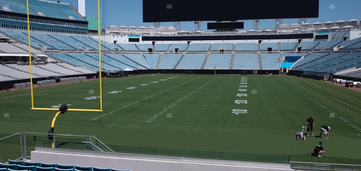 EverBank Stadium - Section 147 Seat View
