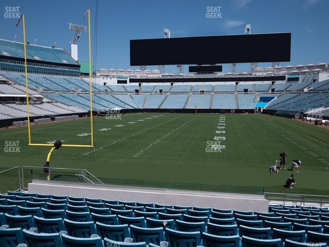 EverBank Stadium - Section 147 Seat View