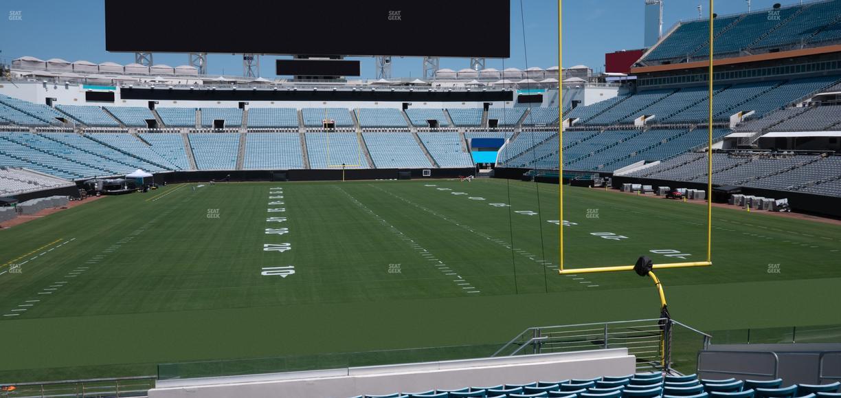 EverBank Stadium - Section 149 A Seat View