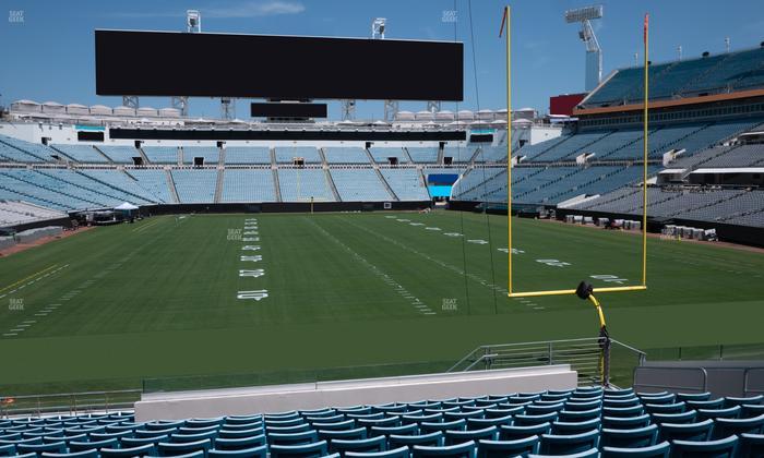 EverBank Stadium - Section 149 B Seat View