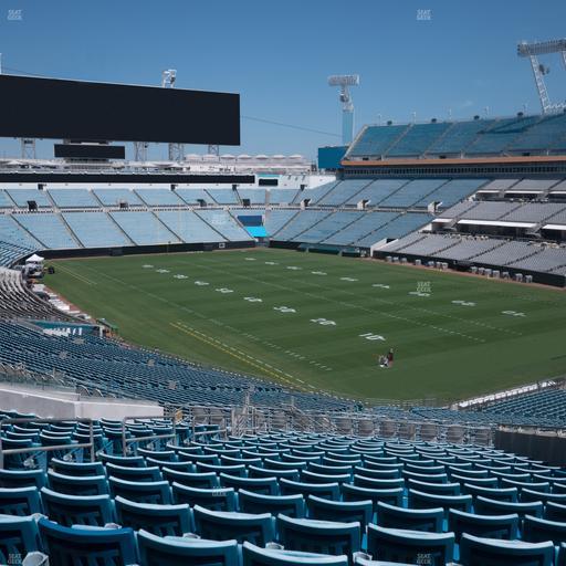 EverBank Stadium - Section 201 Seat View