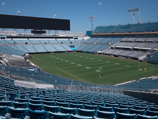 EverBank Stadium - Section 201 Seat View