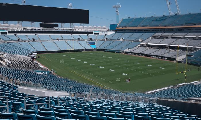 EverBank Stadium - Section 201 Seat View