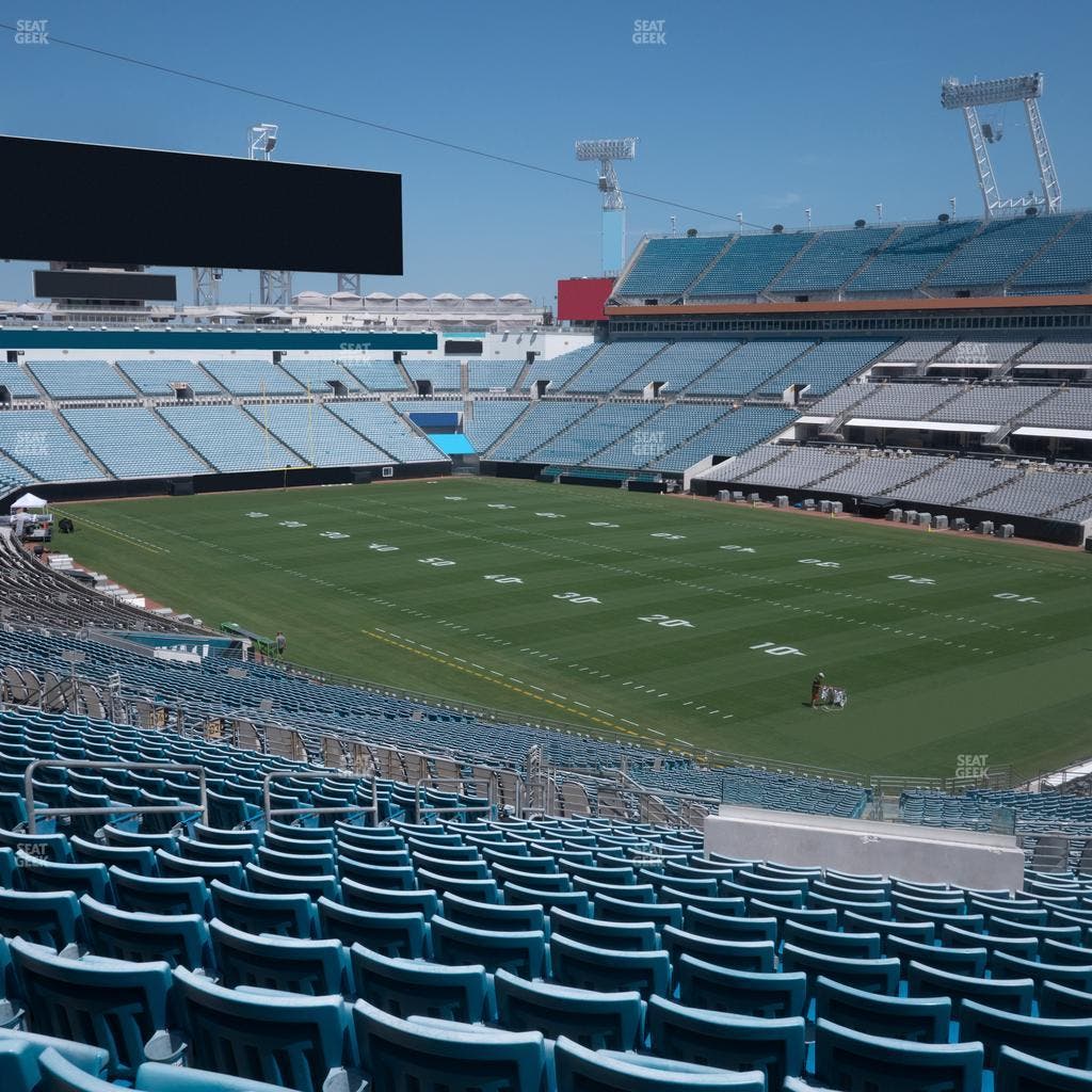 EverBank Stadium - Section 202 Seat View