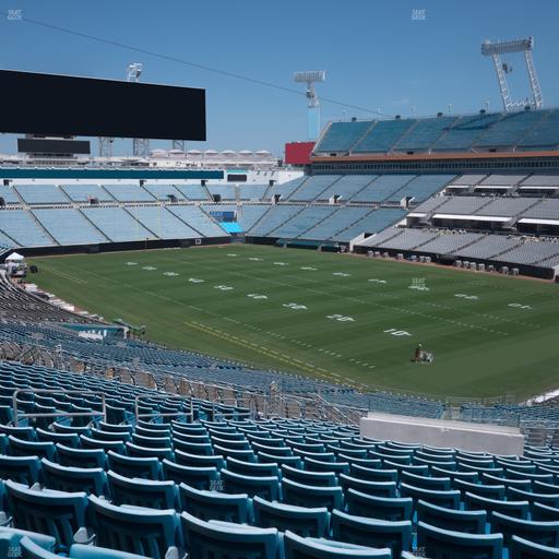 EverBank Stadium - Section 202 Seat View