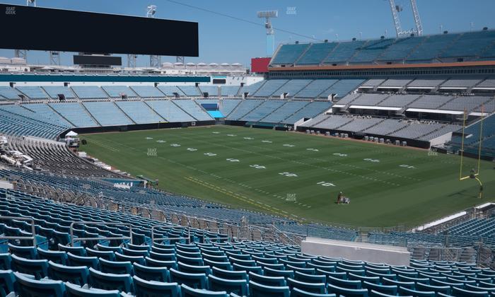 EverBank Stadium - Section 202 Seat View
