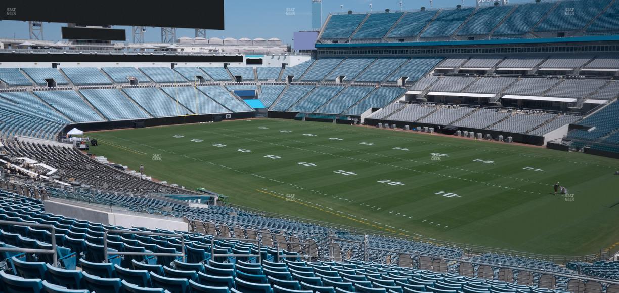 EverBank Stadium - Section 203 Seat View