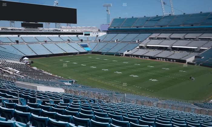 EverBank Stadium - Section 203 Seat View