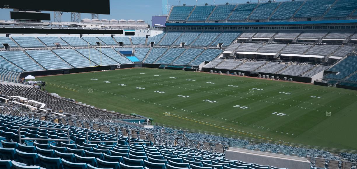 EverBank Stadium - Section 204 Seat View