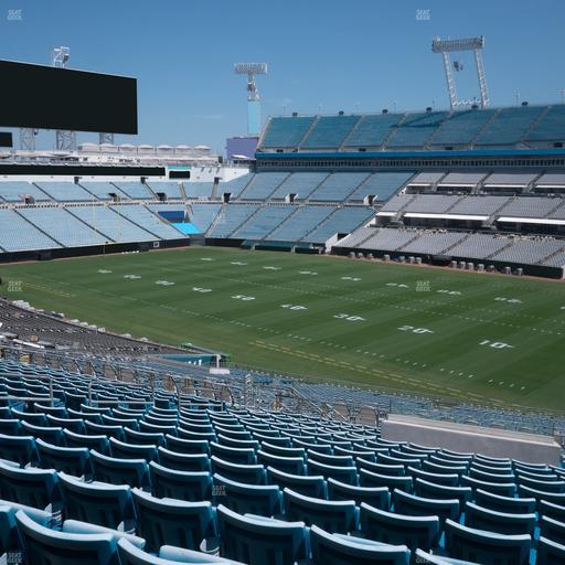 EverBank Stadium - Section 204 Seat View