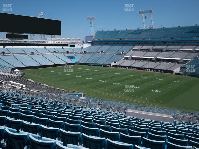 EverBank Stadium - Section 204 Seat View