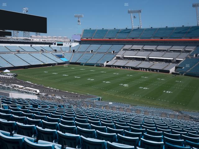 EverBank Stadium - Section 205 Seat View