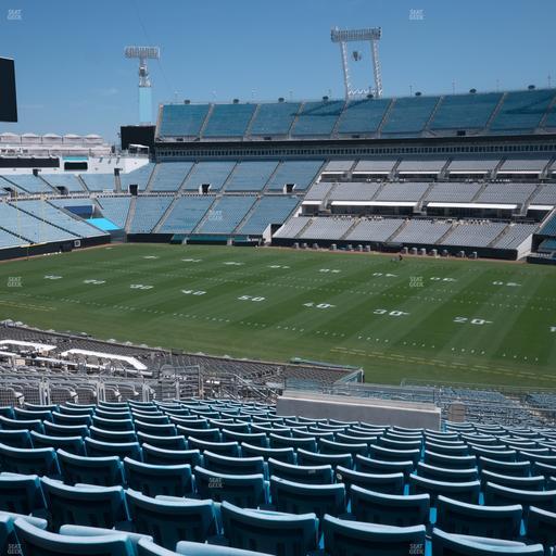 EverBank Stadium - Section 206 Seat View