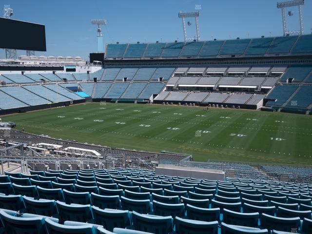 EverBank Stadium - Section 206 Seat View