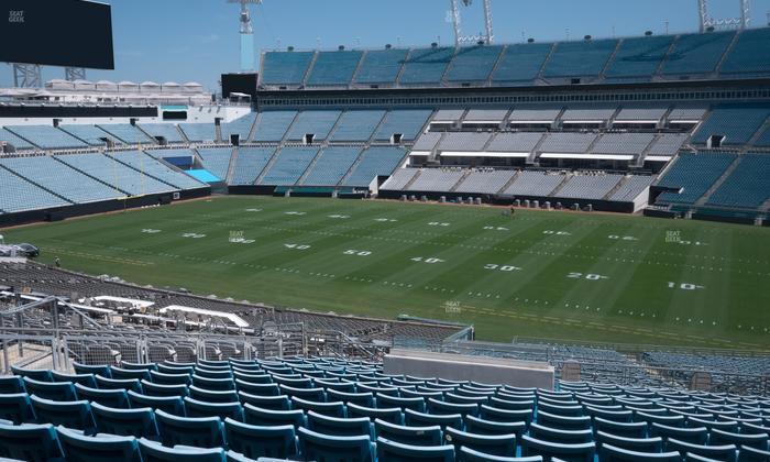 EverBank Stadium - Section 206 Seat View