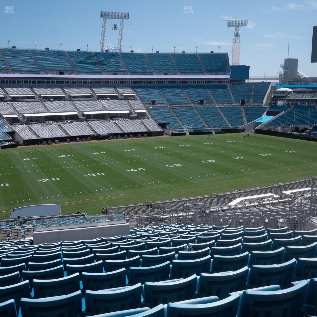EverBank Stadium - Section 213 Seat View