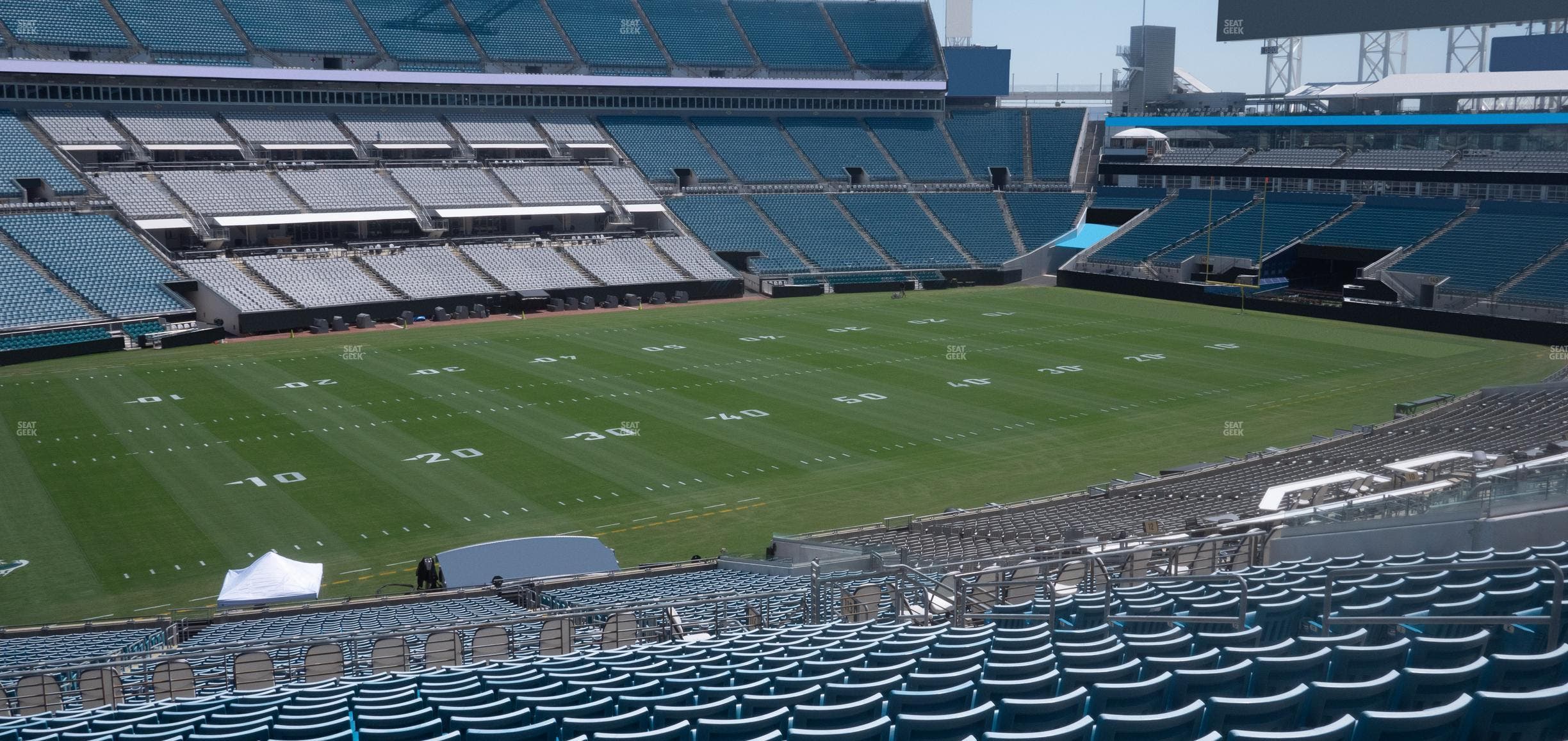 EverBank Stadium - Section 214 Seat View