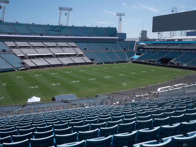 EverBank Stadium - Section 214 Seat View
